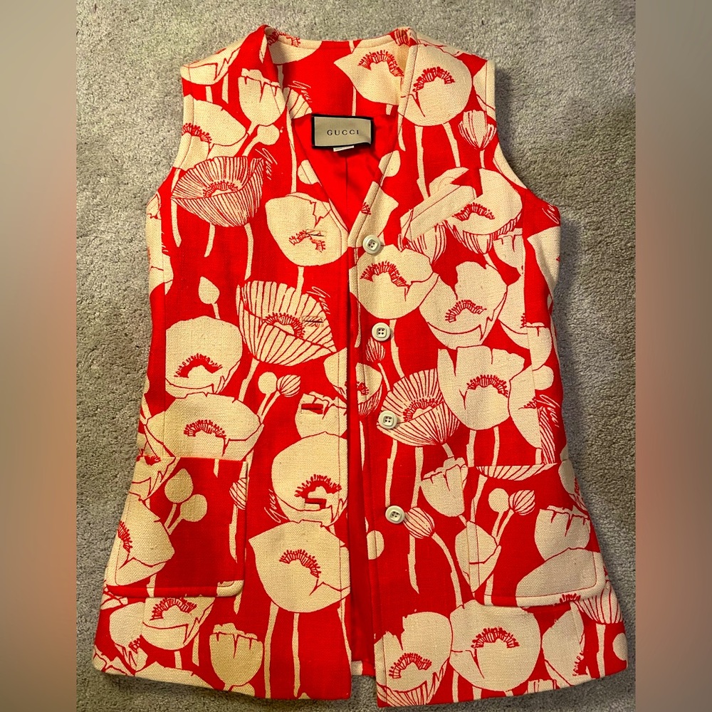 Gucci Poppy Vest